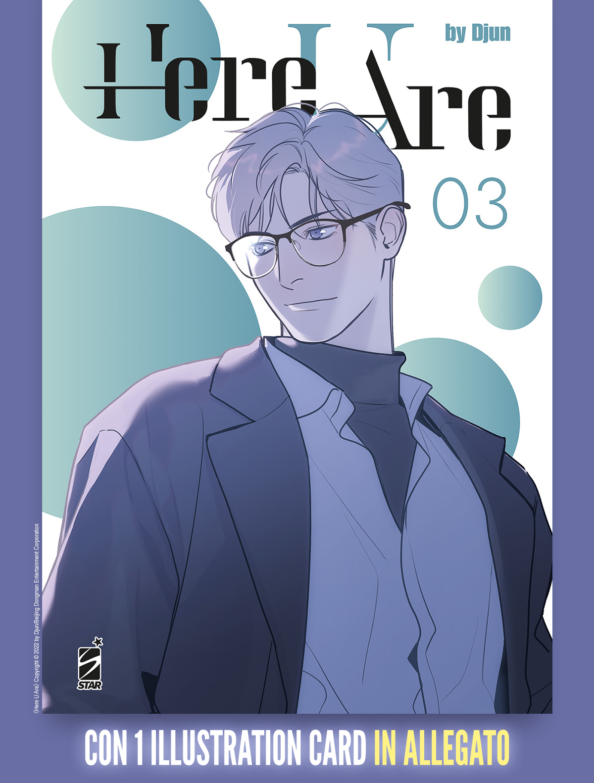 HERE U ARE 3 CON 1 ILLUSTRATION CARD