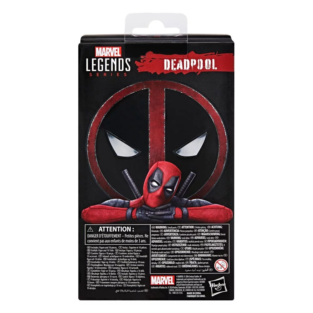 MARVEL LEGENDS SERIES - DEADPOOL LEGACY COLLECTION - DEADPOOL ACTION FIGURE - immagine 8