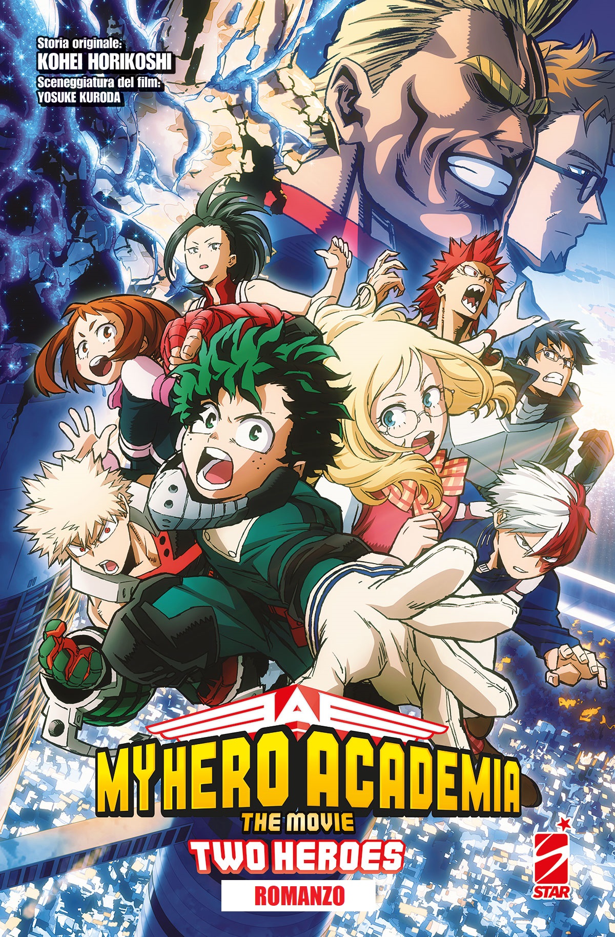 MY HERO ACADEMIA - THE MOVIE - TWO HEROES - ROMANZO