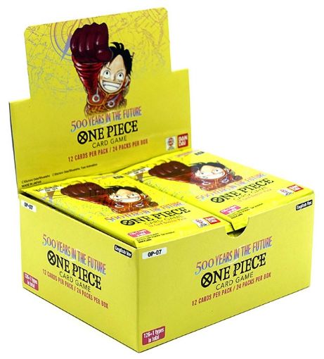 ONE PIECE - CARD GAME - OP-07 - 500 YEARS IN THE FUTURE BOX 24 BOOSTER - INGLESE