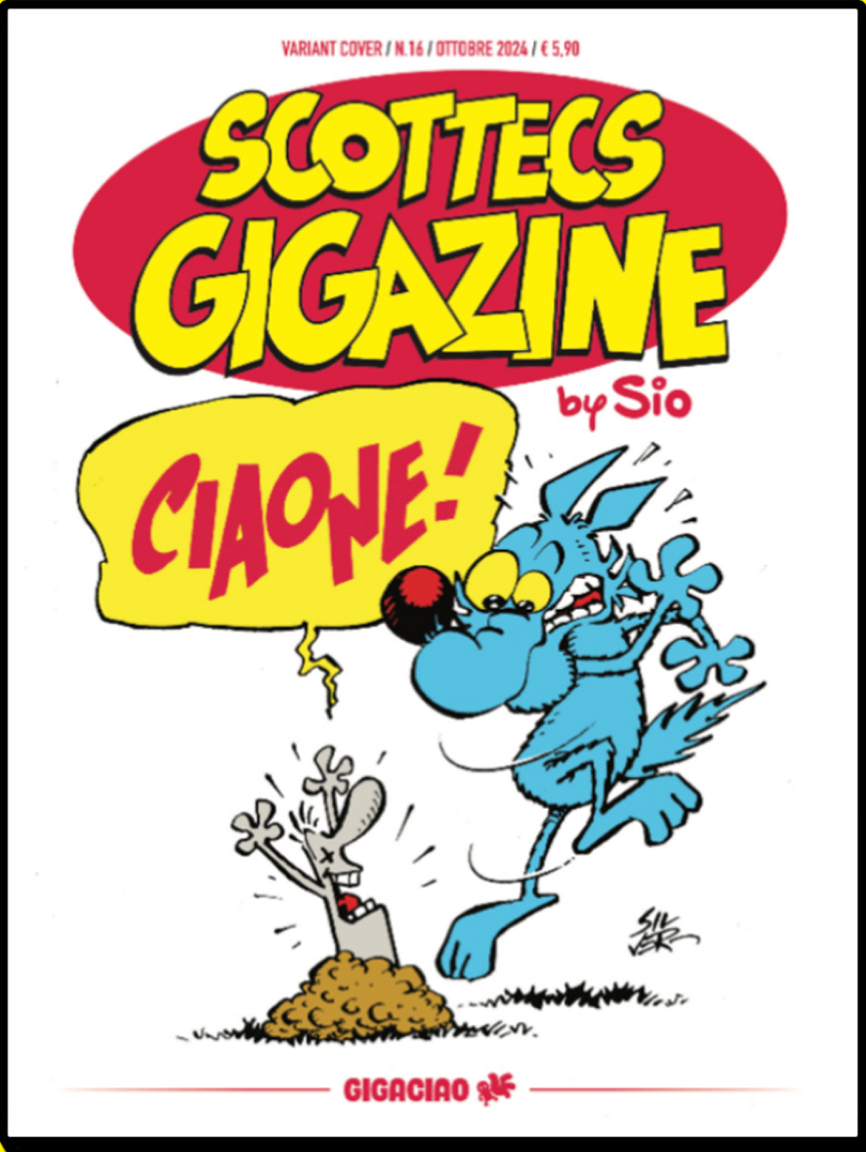 SCOTTECS GIGAZINE 16 VARIANT FUMETTERIE