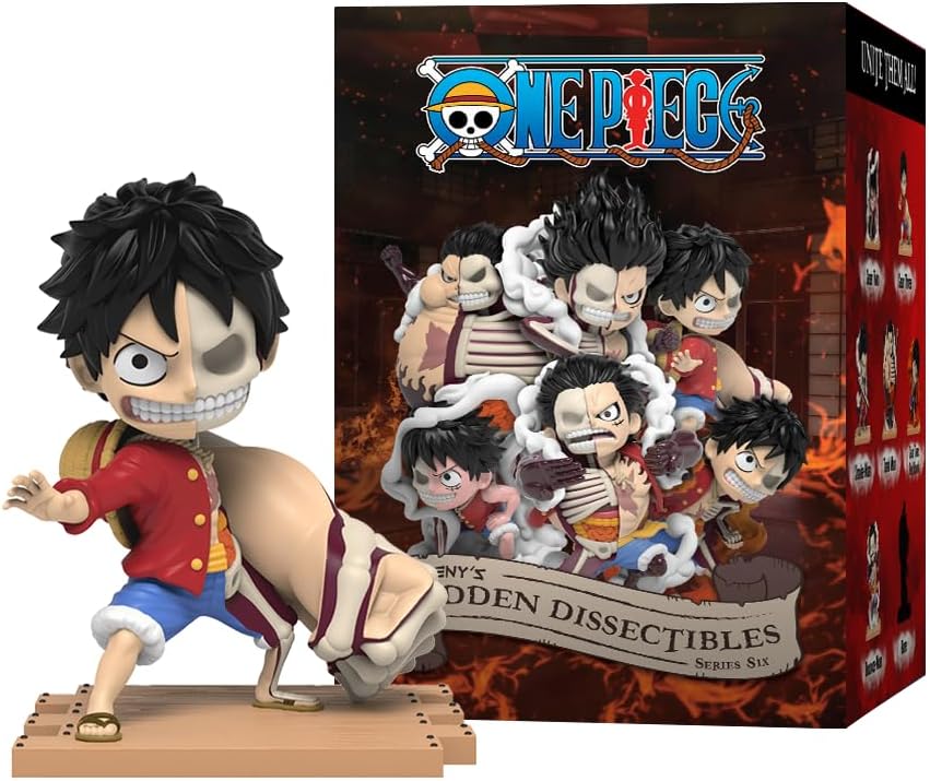 ONE PIECE - FREENY'S HIDDEN DISSECTIBLES BLIND BOX LUFFY GEARS - immagine 5