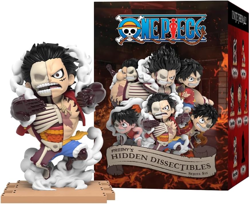 ONE PIECE - FREENY'S HIDDEN DISSECTIBLES BLIND BOX LUFFY GEARS - immagine 6