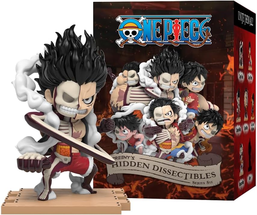 ONE PIECE - FREENY'S HIDDEN DISSECTIBLES BLIND BOX LUFFY GEARS - immagine 7