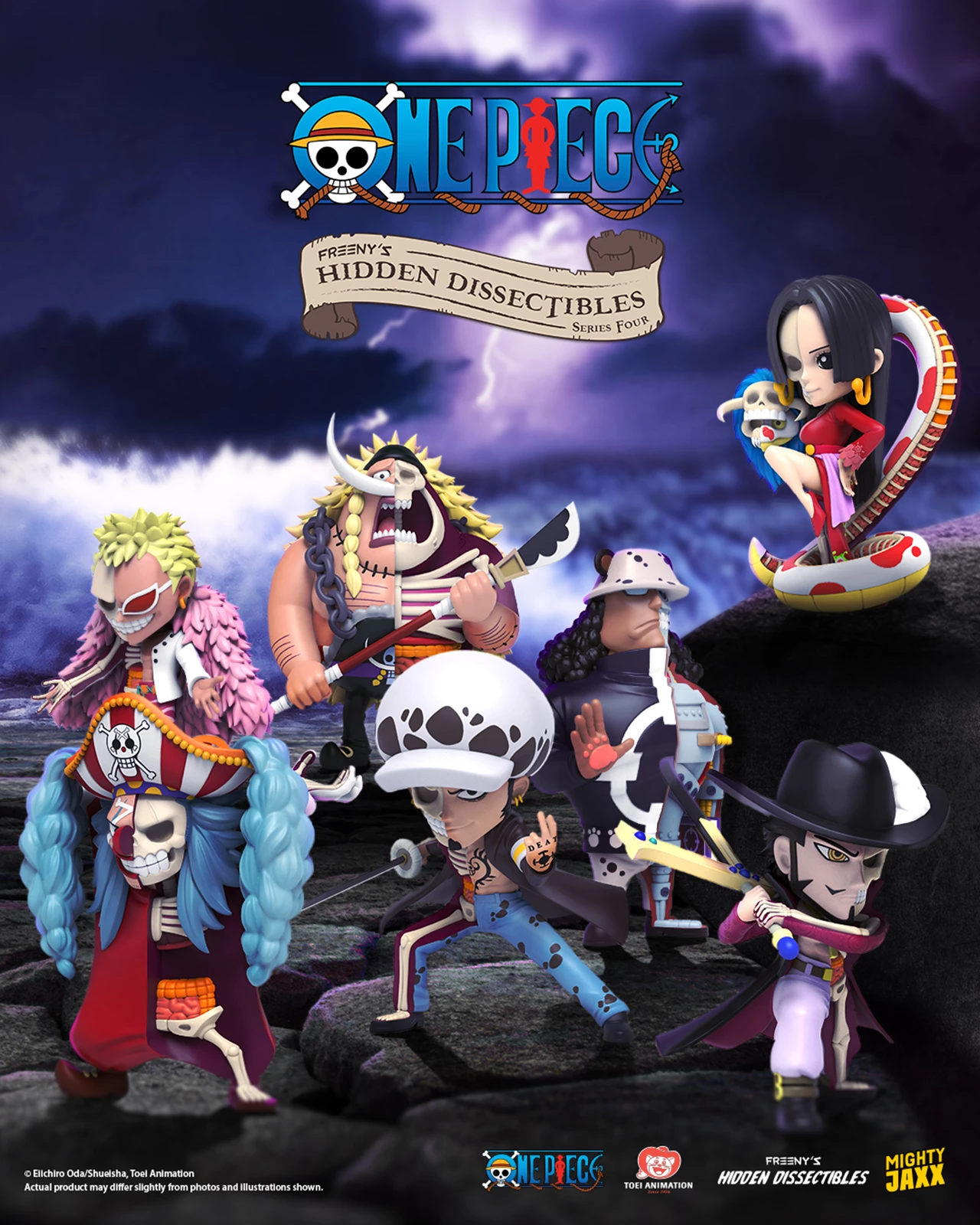 ONE PIECE - FREENY'S HIDDEN DISSECTIBLES BLIND BOX - ONE PIECE (SERIES 4) (WARLORDS EDITION) - immagine 9
