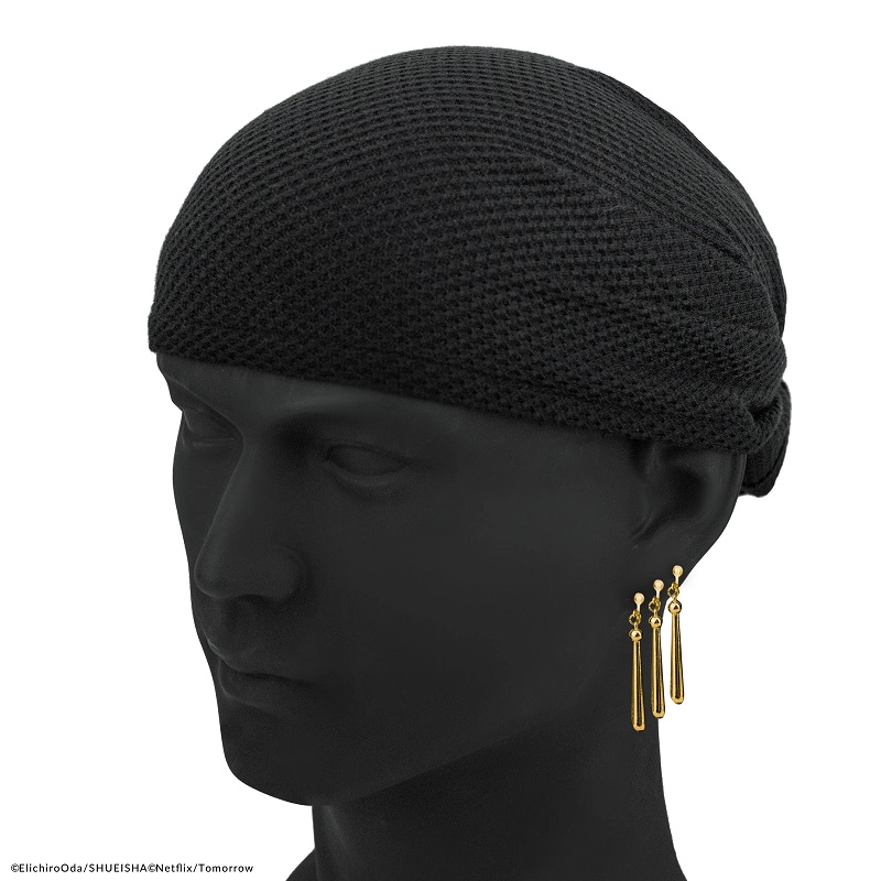 ONE PIECE - SET BANDANA E ORECCHINI DI ZORO CINEREPLICAS - immagine 2