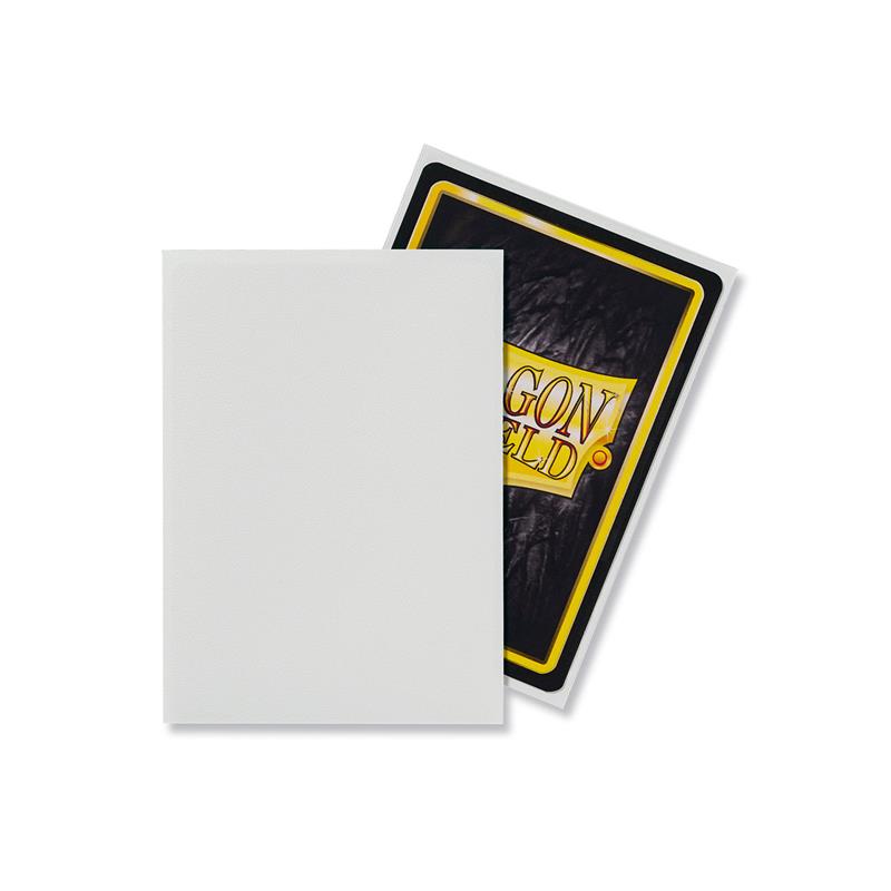 DRAGON SHIELD - 100 BUSTINE STANDARD - MATTE WHITE - immagine 3