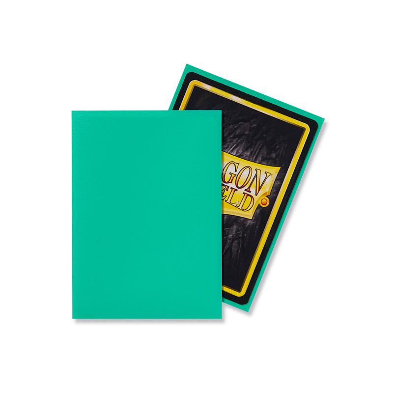 DRAGON SHIELD - 100 BUSTINE STANDARD - MATTE MINT - immagine 3