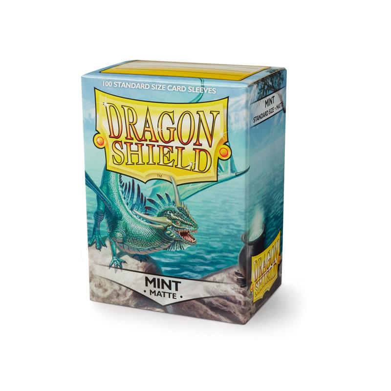DRAGON SHIELD - 100 BUSTINE STANDARD - MATTE MINT - immagine 5