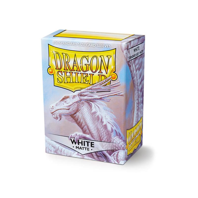 DRAGON SHIELD - 100 BUSTINE STANDARD - MATTE WHITE