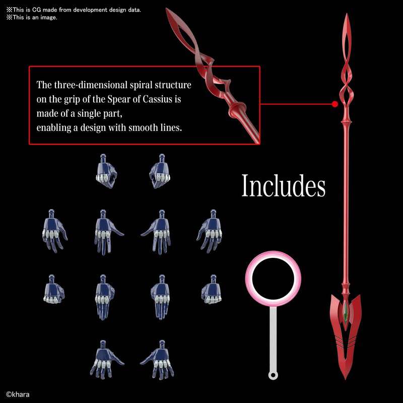 BANDAI MODEL KIT GUNPLA - RG NGE EVA MARK 06 1/144 - immagine 8