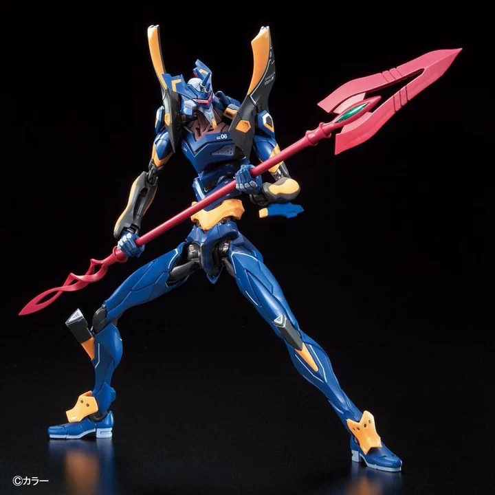 BANDAI MODEL KIT GUNPLA - RG NGE EVA MARK 06 1/144 - immagine 14