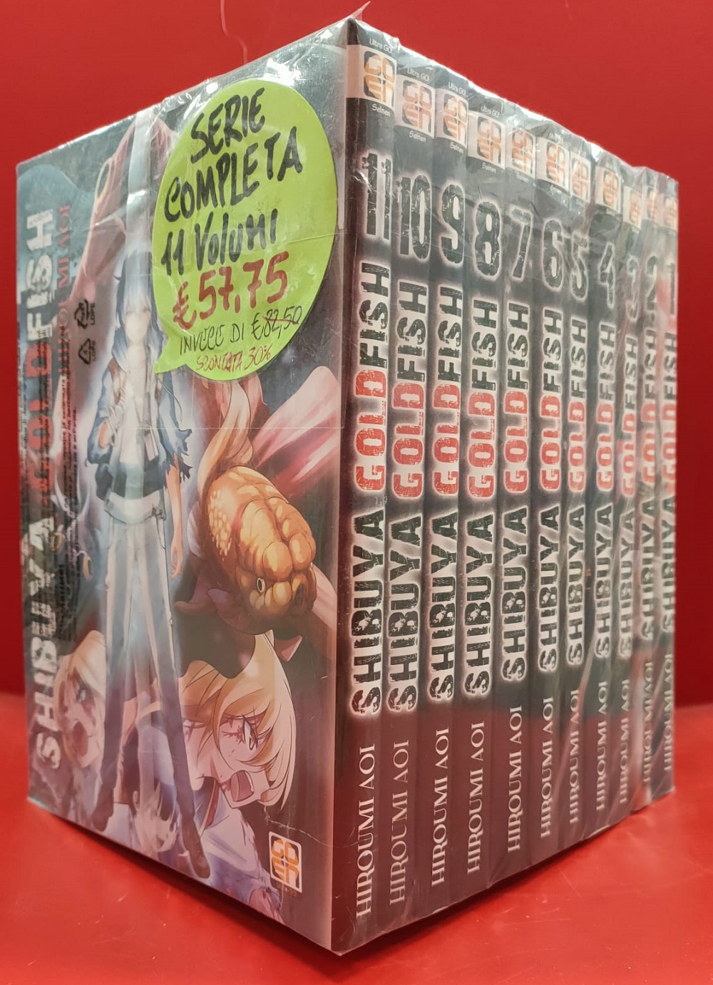 SHIBUYA GOLDFISH SERIE COMPLETA DAL VOL.1-11
