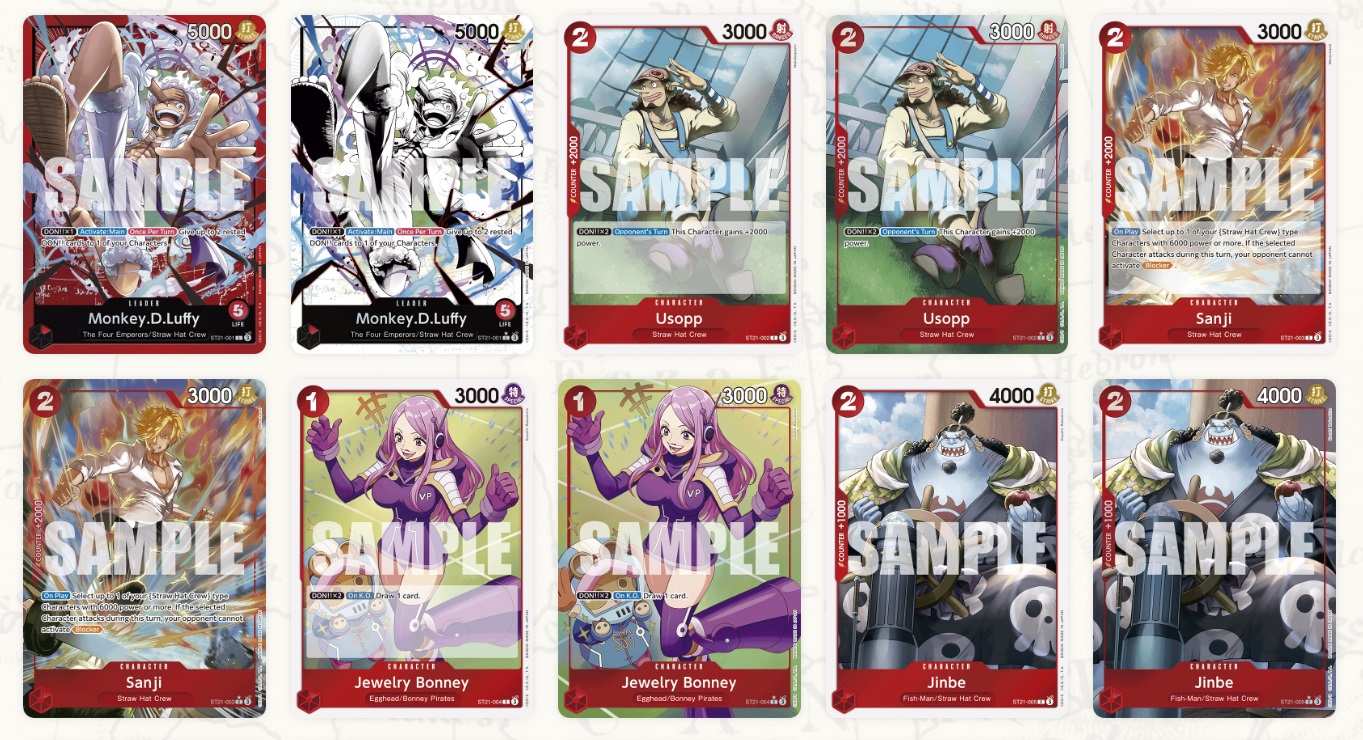 ONE PIECE CARD GAME - STARTER DECK EX GEAR 5 ST-21- INGLESE - immagine 2