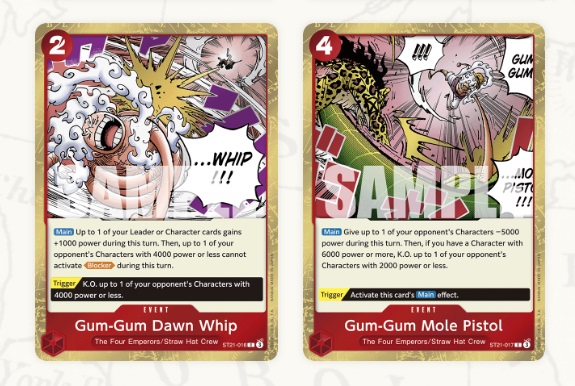 ONE PIECE CARD GAME - STARTER DECK EX GEAR 5 ST-21- INGLESE - immagine 5