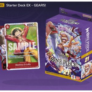 ONE PIECE CARD GAME - STARTER DECK EX GEAR 5 ST-21- INGLESE