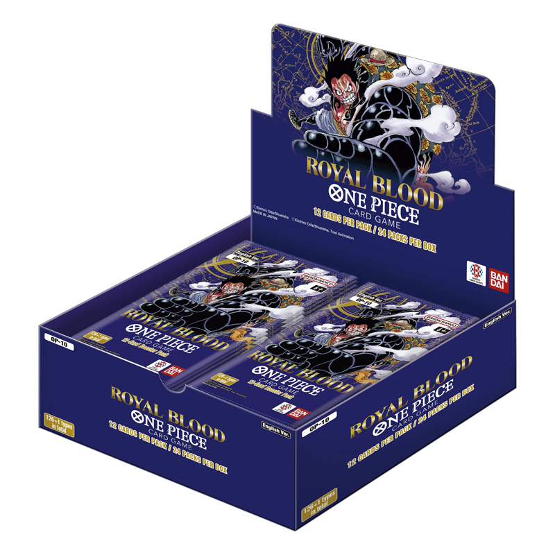 ONE PIECE - CARD GAME - OP-10 - ROYAL BLOOD BOX 24 BOOSTER - INGLESE
