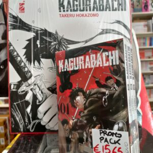PROMO PACK KAGURABACHI 1-2-3 CON SHIKISHI