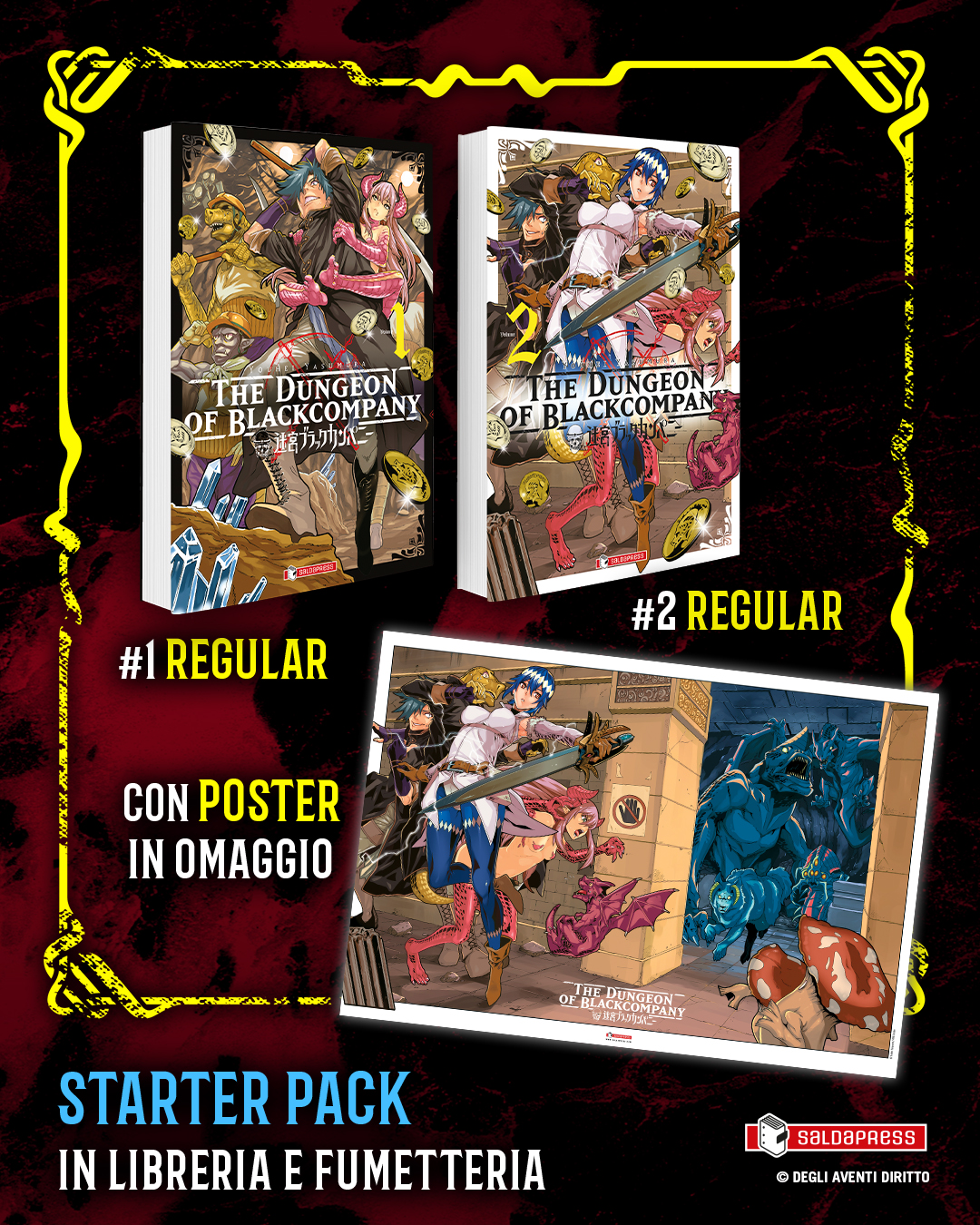 THE DUNGEON OF BLACK COMPANY - STARTER PACK - immagine 2