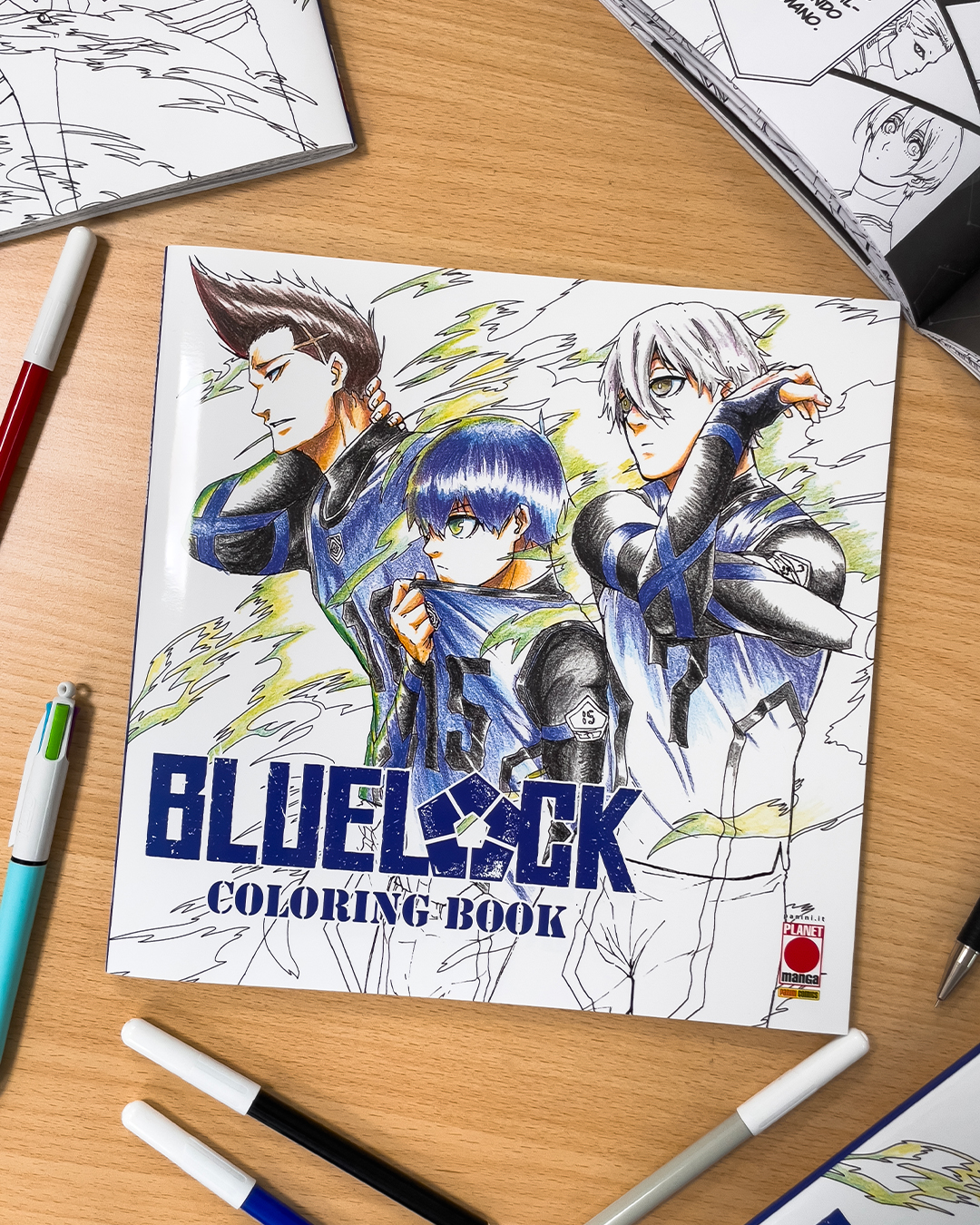 BLUE LOCK COLORING BOOK - immagine 2