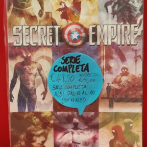 SECRET EMPIRE - PROMO PACK SERIE COMPLETA (0-10) VARIANT COVER