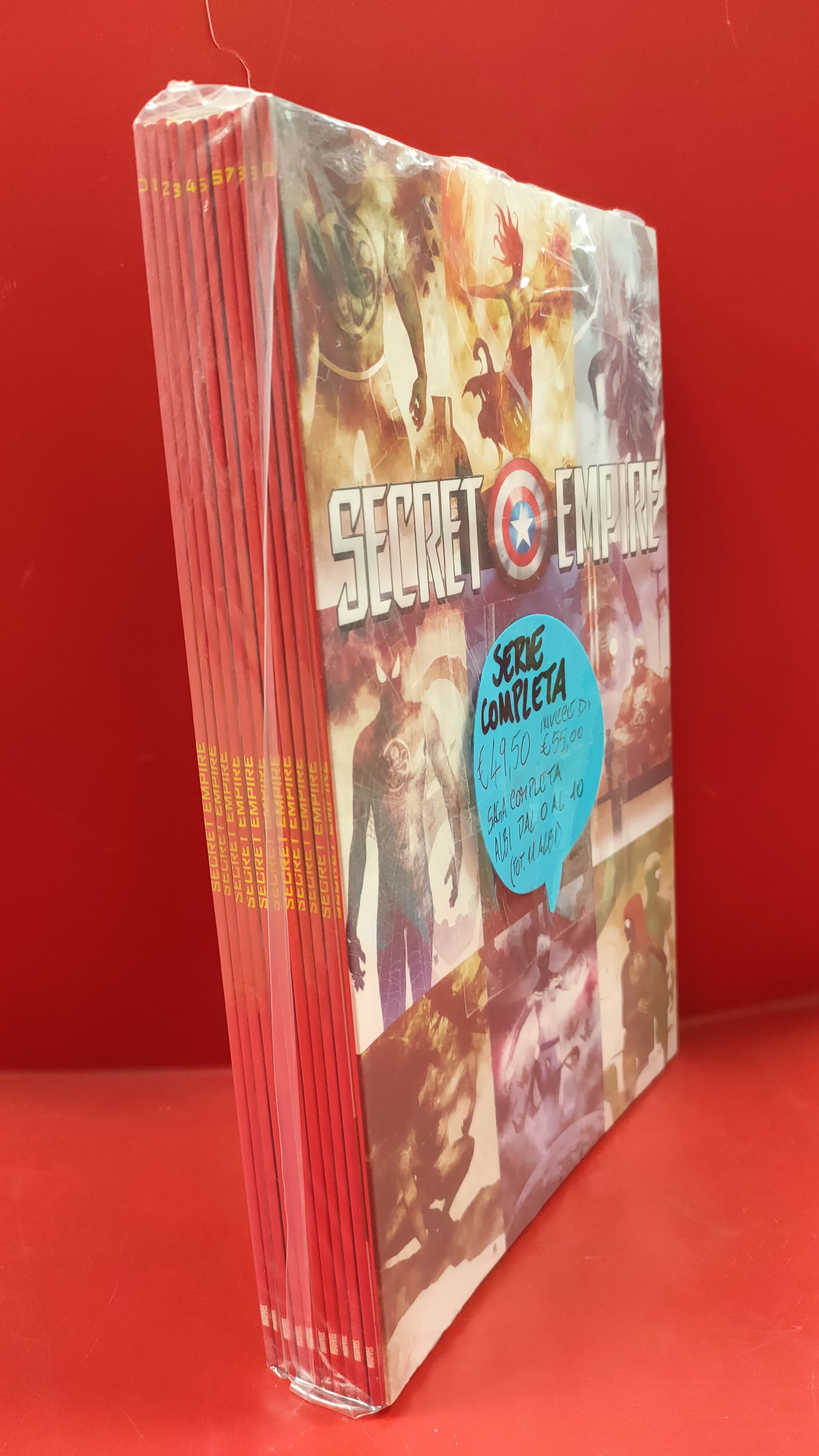 SECRET EMPIRE - PROMO PACK SERIE COMPLETA (0-10) VARIANT COVER - immagine 2