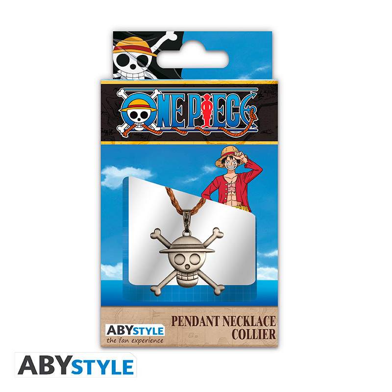 ABYSTYLE - ONE PIECE: SKULL (3D PENDANT NECKLACE / COLLANA)