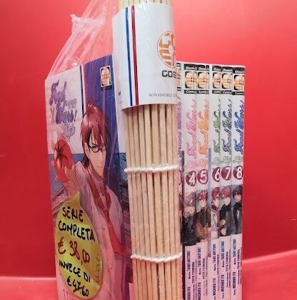 FOOD WARS: L’ETOILE VOL.1-2-3-4-5-6-7-8 – SERIE COMPLETA