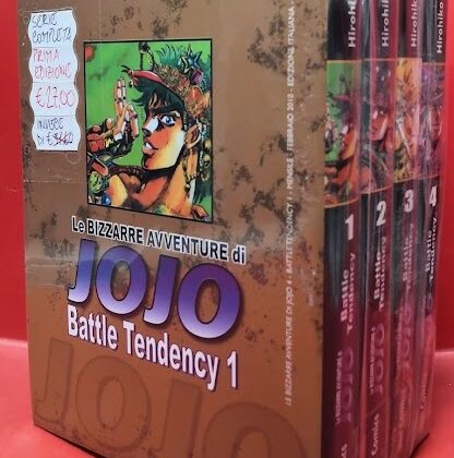 JOJO – BATTLE TENDENCY VOL.1-2-3-4 SERIE COMPLETA
