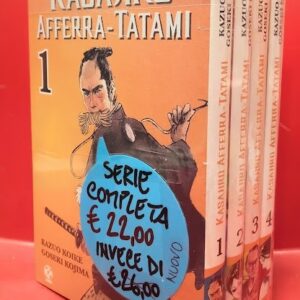 KASAJIRO AFFERRA-TATAMI VOL.1-2-3-4 - SERIE COMPLETA