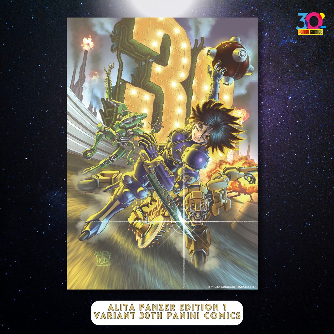 ALITA PANZER EDITION 1 Variant 30th Panini Comics - immagine 4