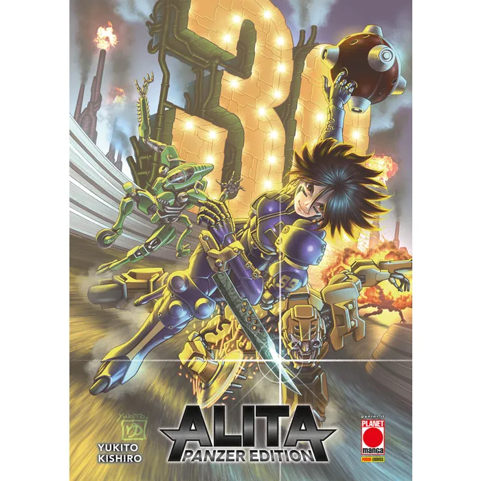 ALITA PANZER EDITION 1 Variant 30th Panini Comics