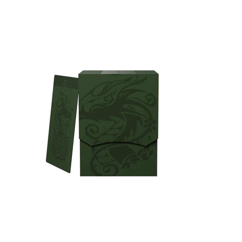 DRAGON SHIELD - DECK SHELL FOREST GREEN - PORTA MAZZO - immagine 2