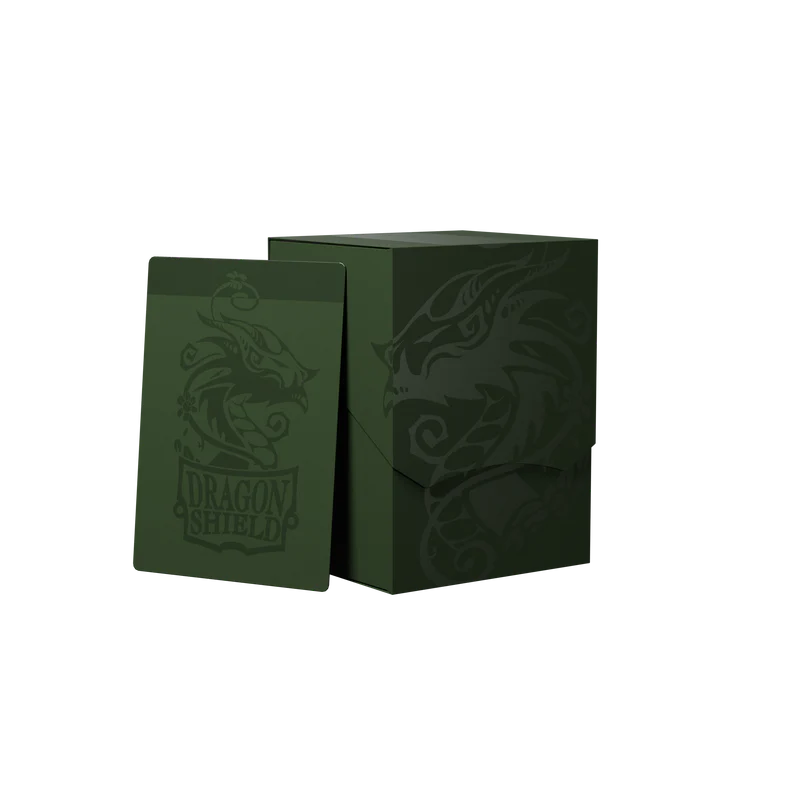 DRAGON SHIELD - DECK SHELL FOREST GREEN - PORTA MAZZO - immagine 3