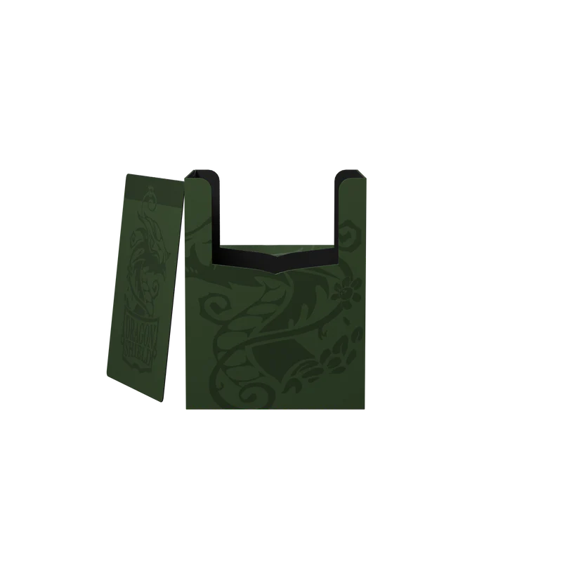 DRAGON SHIELD - DECK SHELL FOREST GREEN - PORTA MAZZO - immagine 4