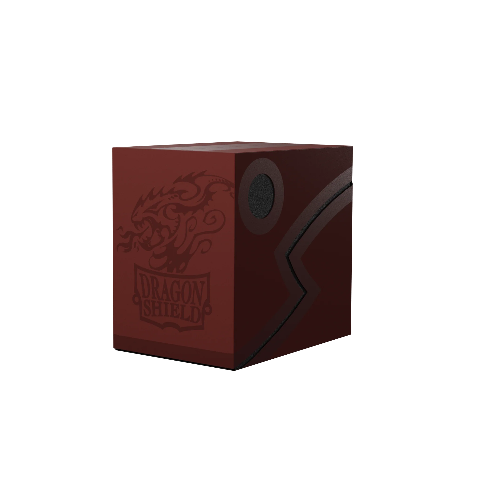 DRAGON SHIELD - DOUBLE SHELL BLOOD RED/BLACK - PORTA MAZZO