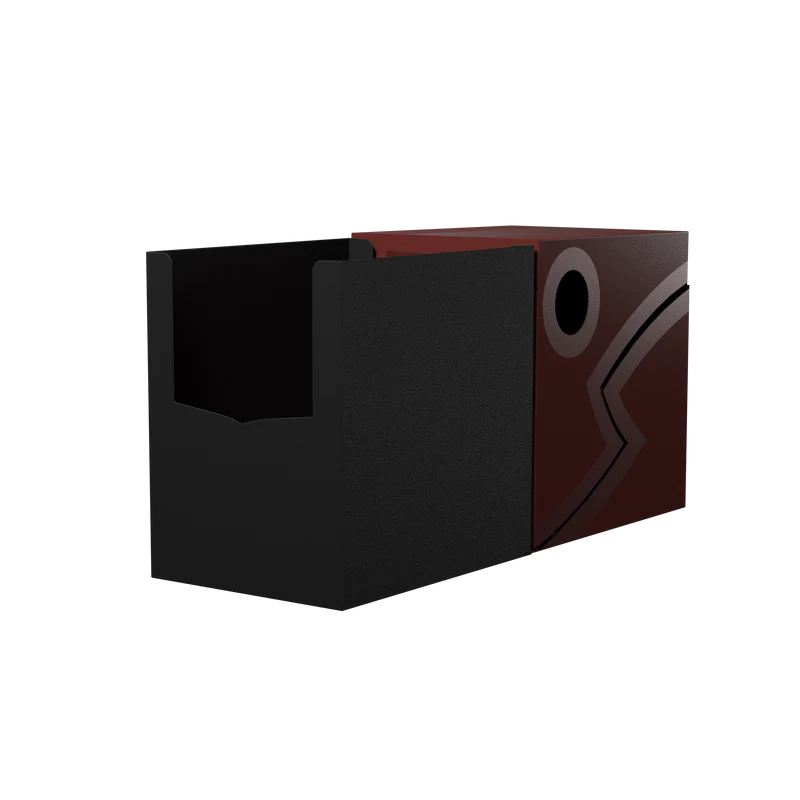 DRAGON SHIELD - DOUBLE SHELL BLOOD RED/BLACK - PORTA MAZZO - immagine 6