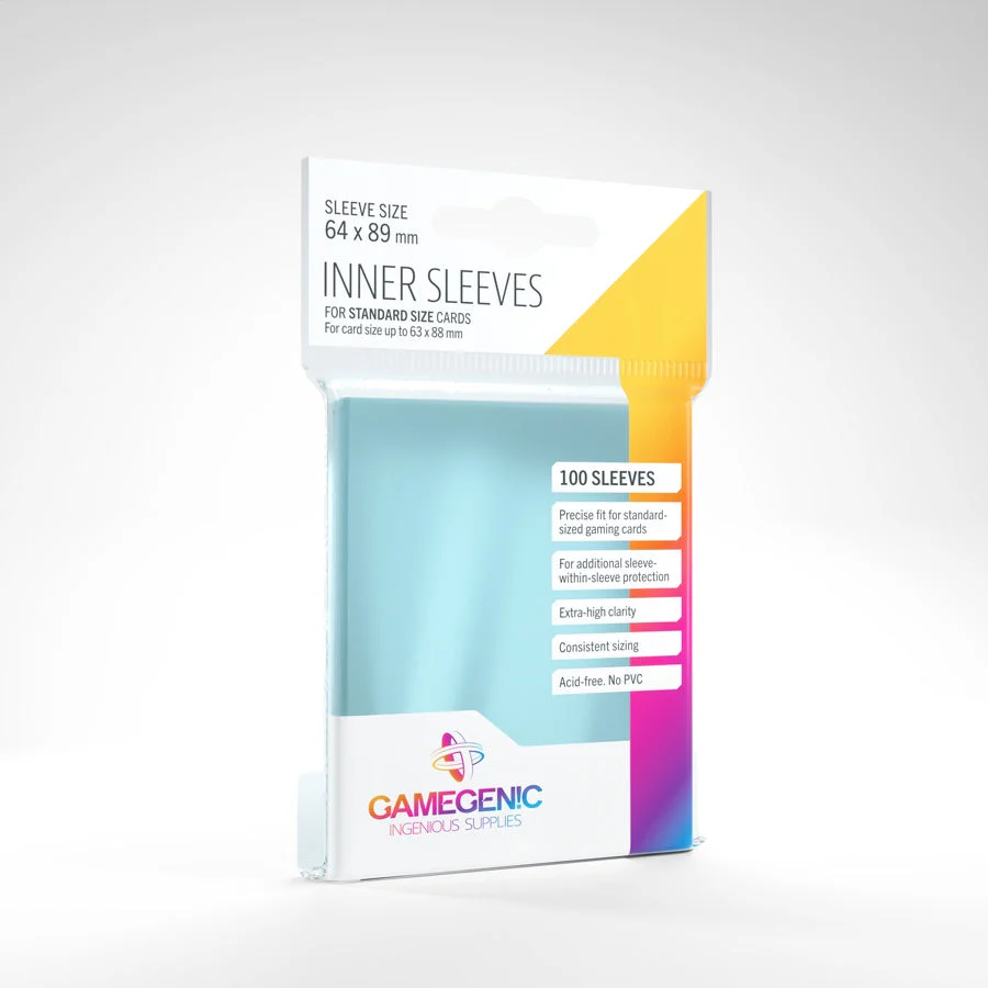 GAMEGENIC - GGS10013ML 100 STANDARD SIZE INNER SLEEVES