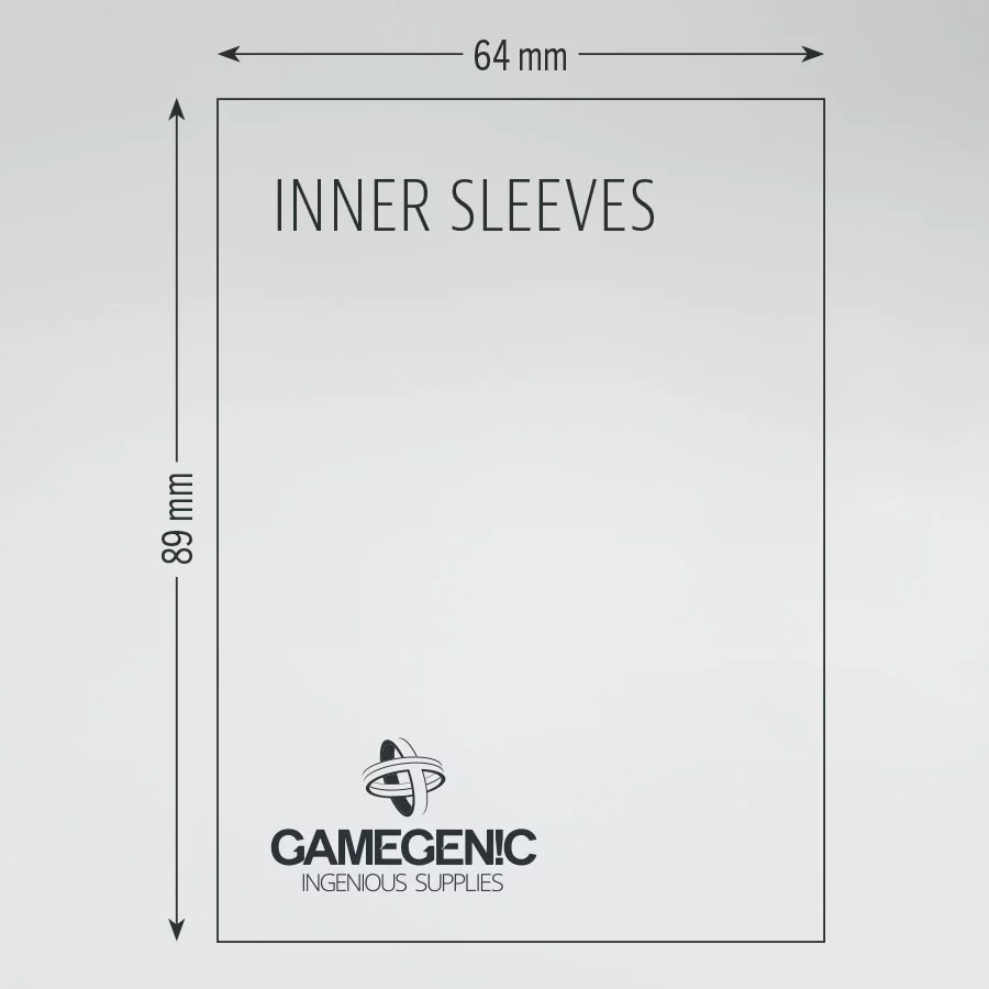 GAMEGENIC - GGS10013ML 100 STANDARD SIZE INNER SLEEVES - immagine 3