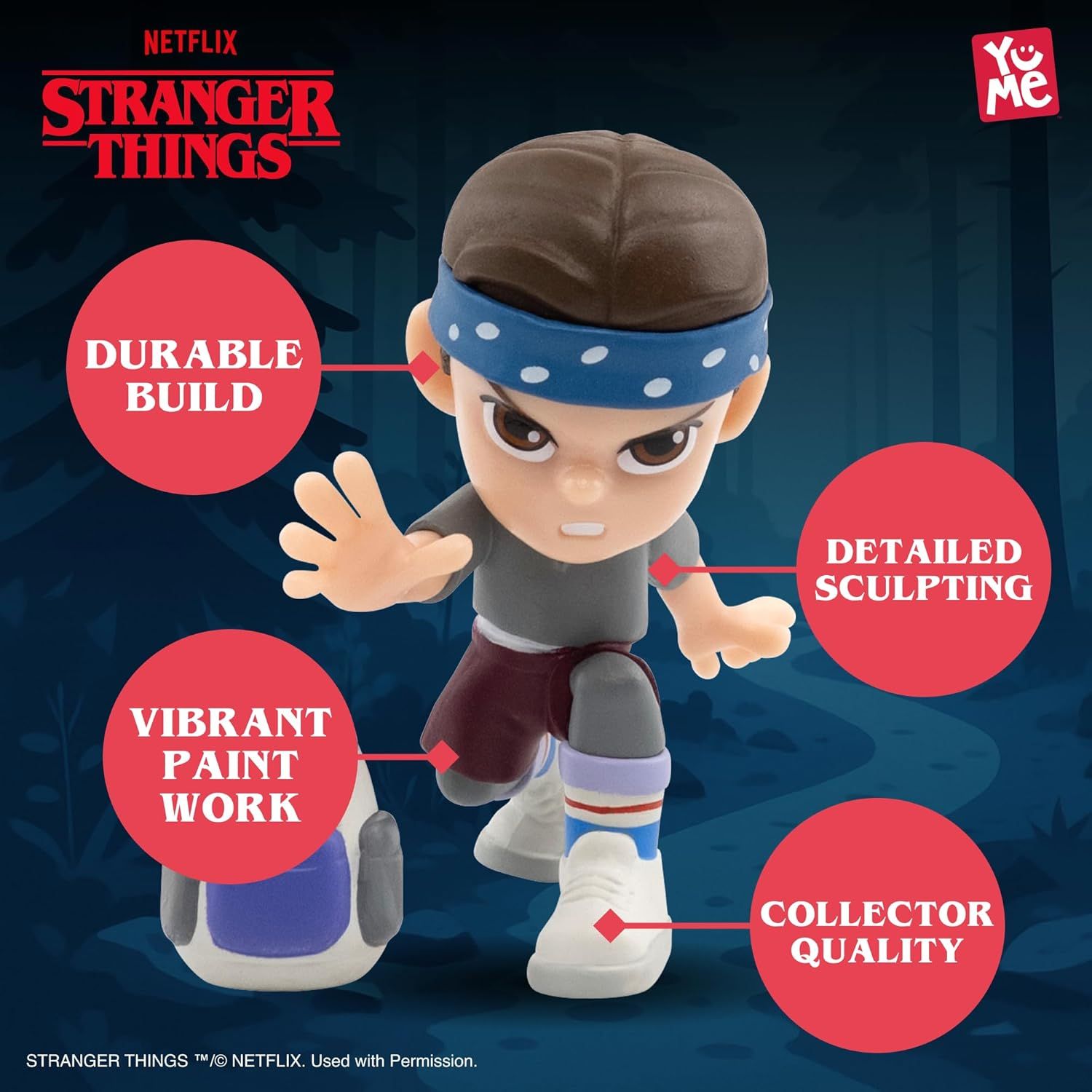 STRANGER THINGS - UPSIDE DOWN COLLECTABLE FIGURE SERIES 3 - BLIND BAG - immagine 3