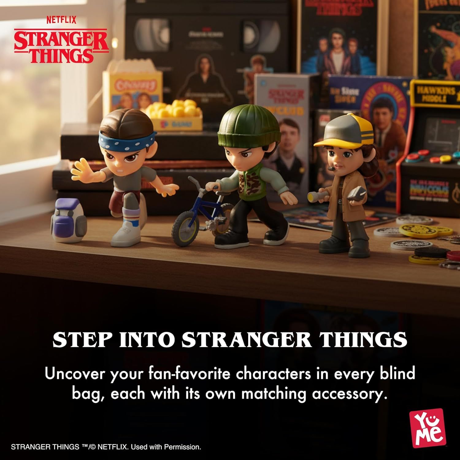 STRANGER THINGS - UPSIDE DOWN COLLECTABLE FIGURE SERIES 3 - BLIND BAG - immagine 4