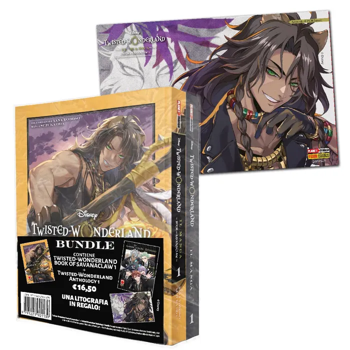 TWISTED-WONDERLAND IL MANGA - ANTHOLOGY 1 + BOOK OF SAVANACLAW 1 - BUNDLE
