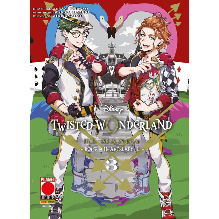 TWISTED-WONDERLAND IL MANGA - BOOK OF HEARTSLABYUL 3