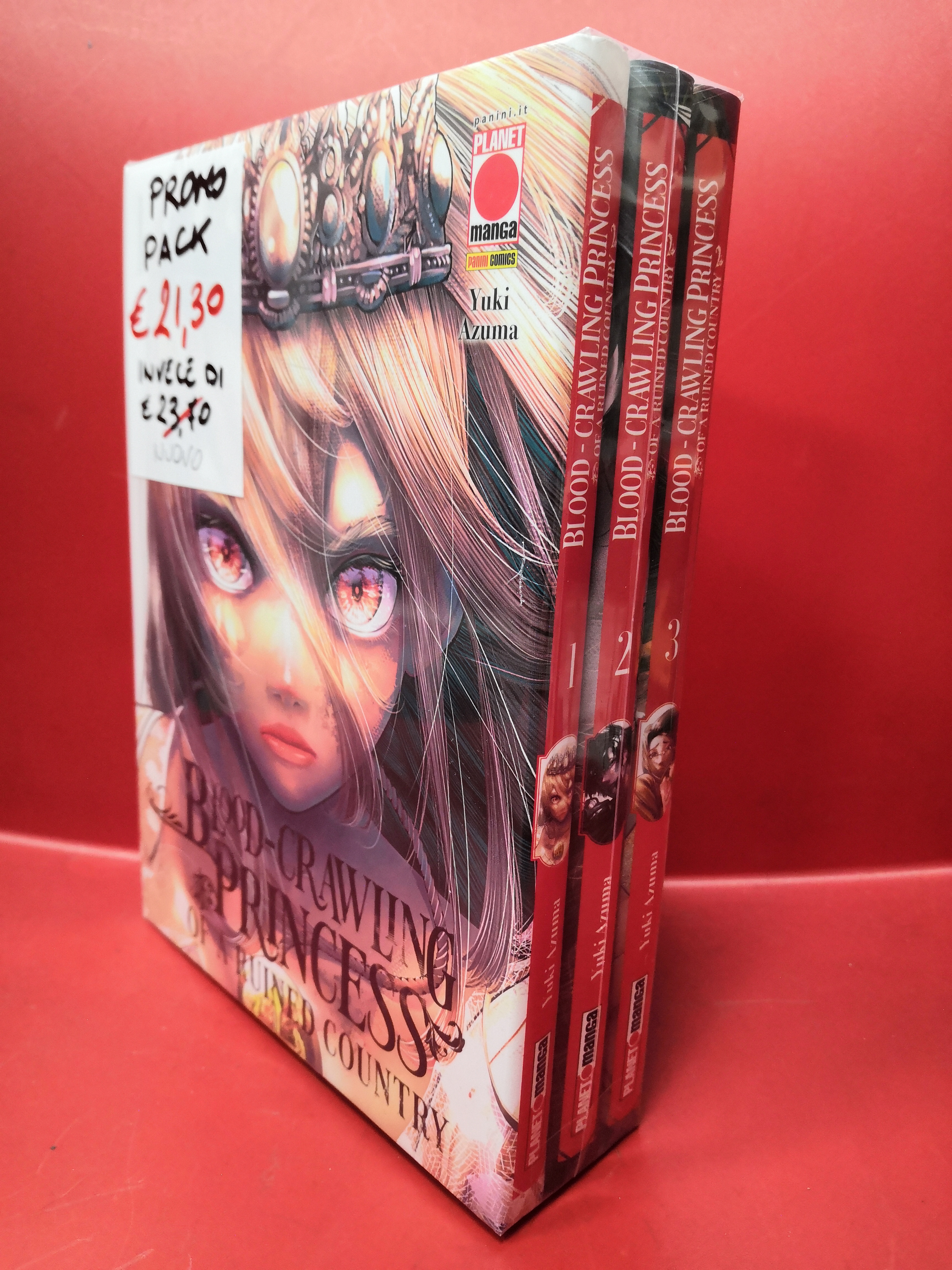BLOOD-CRAWLING PRINCESS OF A RUINED COUNTRY - PROMO PACK (1-3)