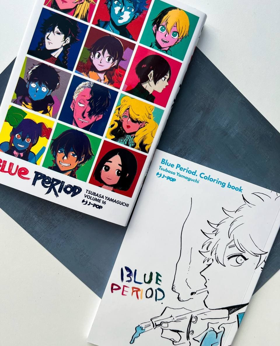 BLUE PERIOD 16 VARIANT CON COLORING BOOK - immagine 3