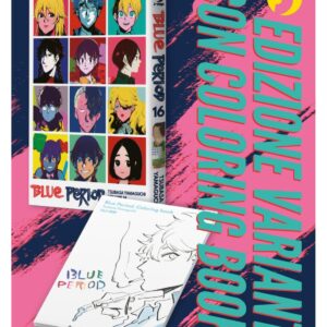 BLUE PERIOD 16 VARIANT CON COLORING BOOK