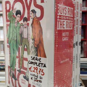BOYS RUN THE RIOT - COLLECTOR BOX SERIE COMPLETA CON VOL. 1V-2-3-4