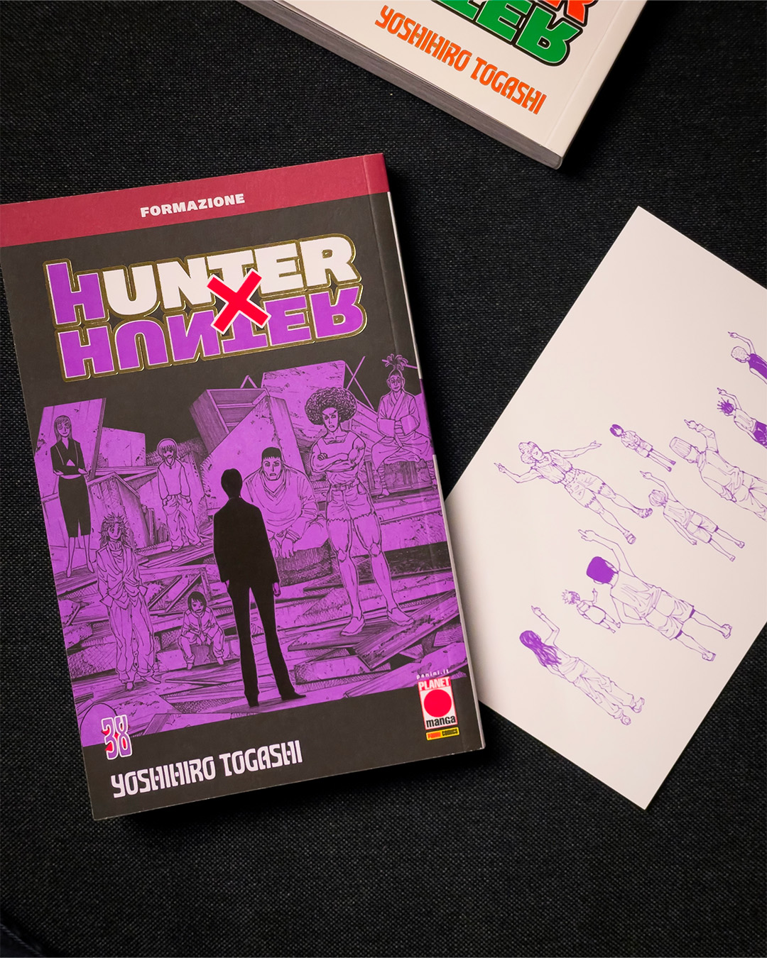 HUNTER X HUNTER 38 VARIANT CON CARTOLINA OMAGGIO