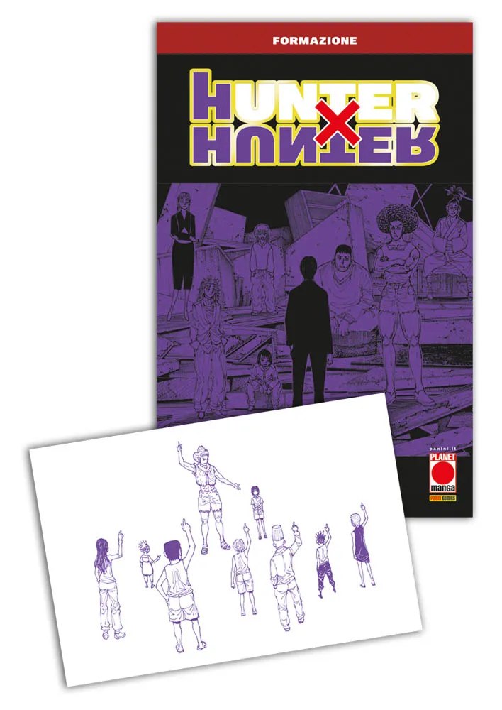 HUNTER X HUNTER 38 VARIANT CON CARTOLINA OMAGGIO - immagine 3