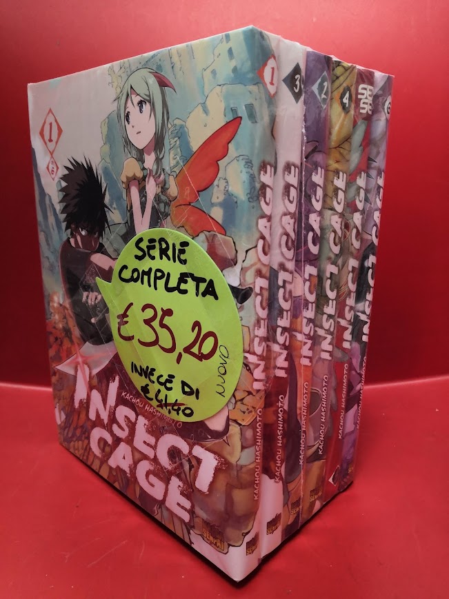 INSECT CAGE - PROMO PACK SERIE COMPLETA (1-6)
